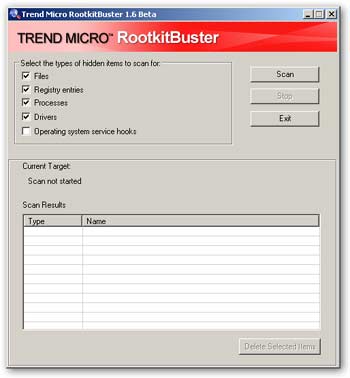 Trend Micro - Rootkit Buster  procura  e elimina rootkits em seu PC (Freeware)