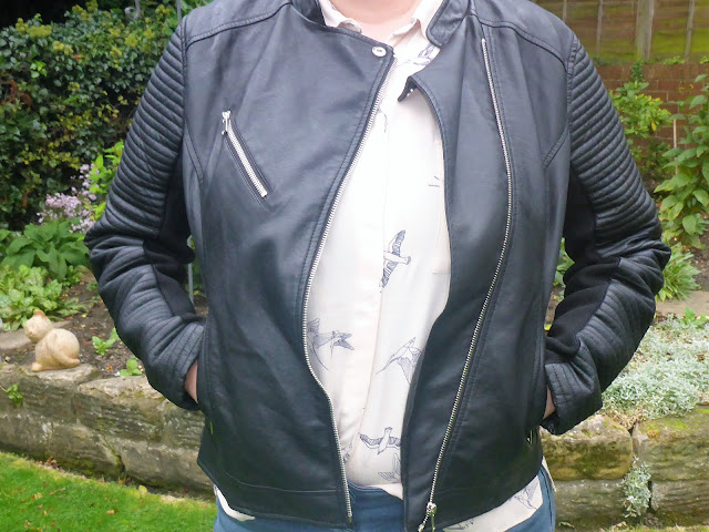 Primark faux leather biker jacket