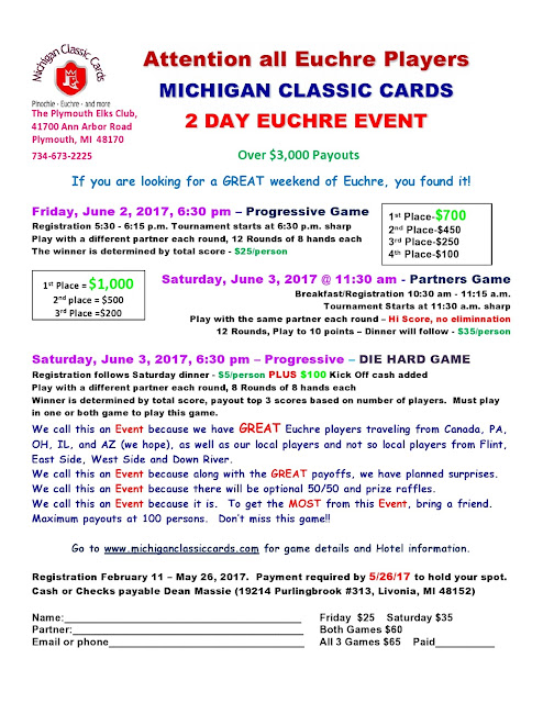 Euchre Tournament