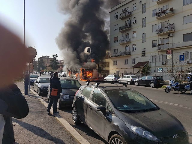 Flambus! Il 515 in fiamme al largo dei bastioni di Ciampino...