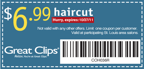 Coupons  Hair Cuts on Head Over Here To Print Off Your Coupon  Over 79 St  Louis