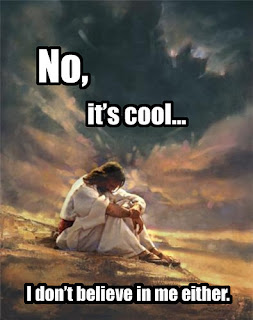 emo jesus no it is cool i do not believe in me either, emo jesus, jesus funny, jesus funny pictures, emo funny jesus, jesus, jesus doesnt belive to himself