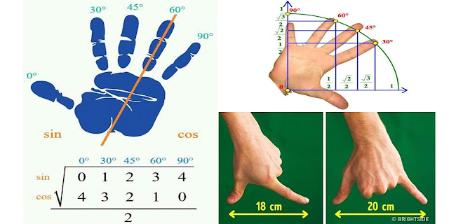 Mesurez tout uniquement avec vos mains