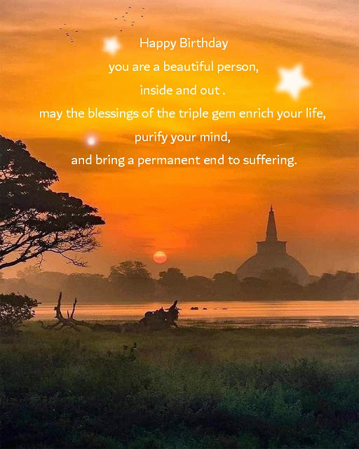 Buddhist birthday wishes