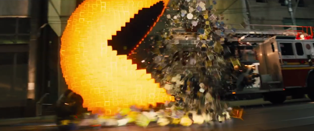 Pac-Man Pixels film movie Adam Sandler