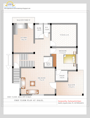 First Floor Plan - 218 Sq M (2349 Sq. Ft.)