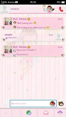 Download BBM MOD Pink Terbaru