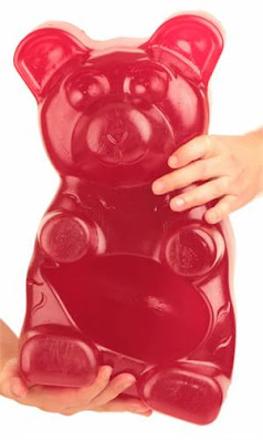 A giant 27-pound gummy bear.