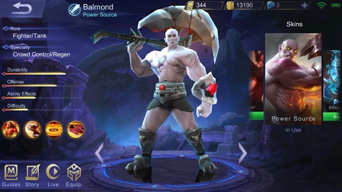 Guide, Tutorial, Build, dan Cara Bermain Balmond di Mobile Legends