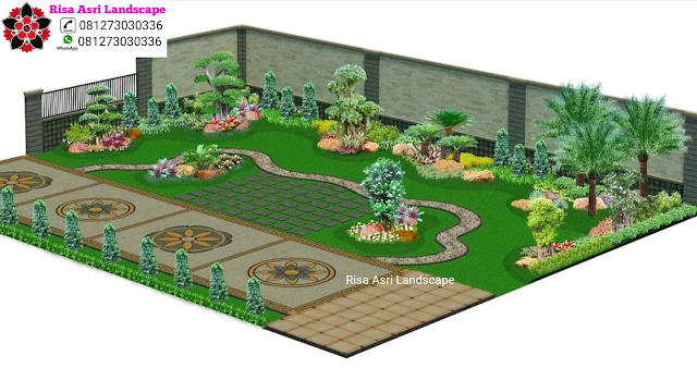 Jasa Tukang Taman Bojonegoro, Pembuatan Pertamanan - Risa Asri Landscape