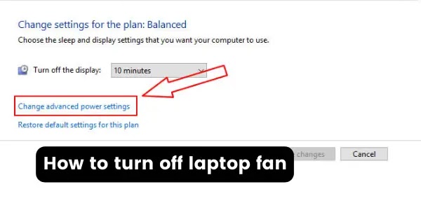 Expert solutions on how to turn off laptop fan