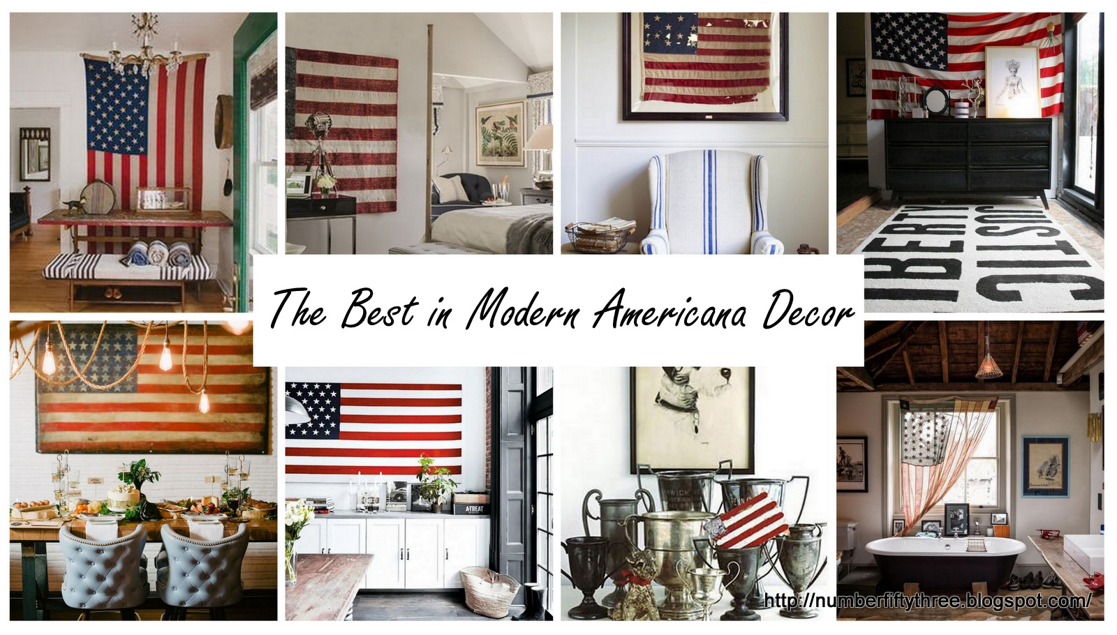 Number Fifty-Three: The Best in Modern Americana Decor