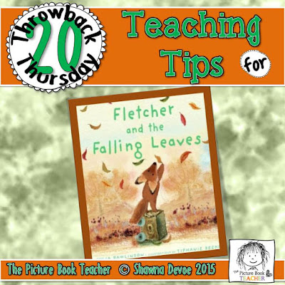 The Fox and the Falling Leaves by Julia Rawlinson TBT - Teaching Tips.