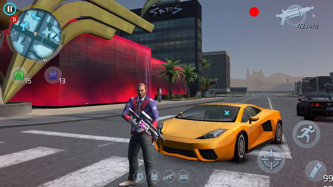 Gangstar Vegas Mafia game 3.6.0m Mod Apk + Data For