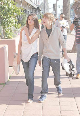 Justin Bieber and Selena Gomez