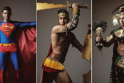 38 Finalis Mister Global 2019 Bergaya Sakan Dengan National Costume Lagak Ala Superhero