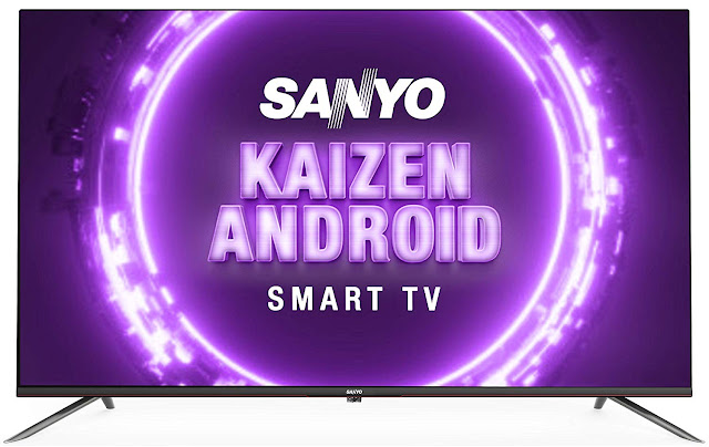 Sanyo 108 cm (43 inches) Kaizen Series 4K Ultra HD Smart Certified Android IPS LED TV XT-43A082U (Black) (2019 Model)