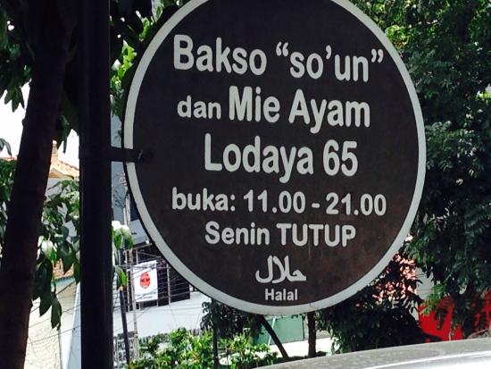 Bakso Soun Lodaya 65: Bakso uratnya mantap!  Bakso Guide