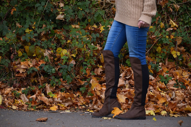 h&m brown boots