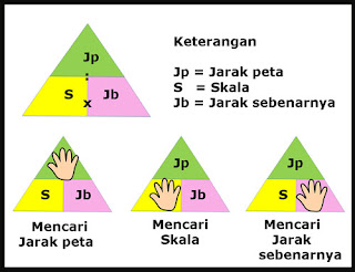  Soal sudah dilengkapi dengan Kunci Jawaban serta Pembahasan Soal Skala, Jarak Peta, Jarak Sebenarnya plus Kunci Jawaban