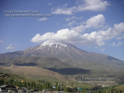 Mt Damavand View From Polour Village