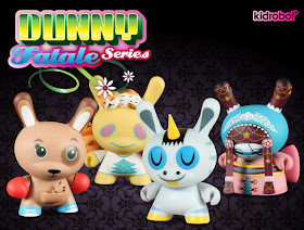 Kidrobot - Dunny Fatale Blind Box Series Vinyl Figures by Alexandra Anderson, Aya Kakeda, Amanda Visell & Koralie