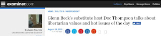 Glenn Beck Examiner.com radio