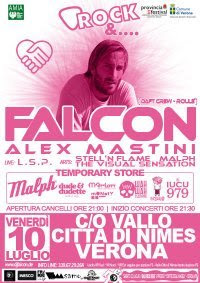 DJ Falcon live a Verona
