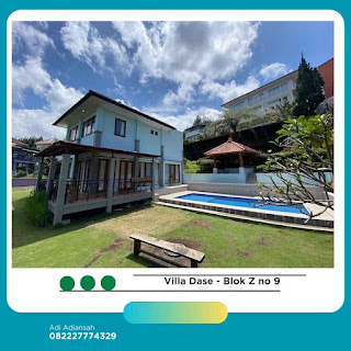 Villa di lembang private pool murah