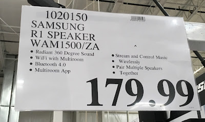 Deal for the Samsung Radiant360 R1 Speaker (model WAM1500) at Costco