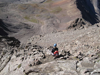 The south face of Mt. Sneffels