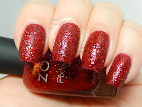 Zoya Oswin with topcoat