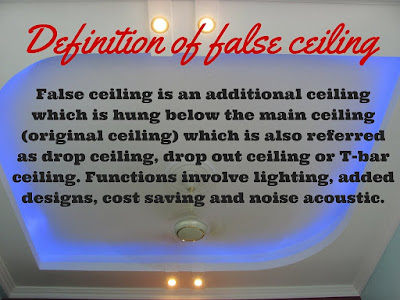 what is false ceiling