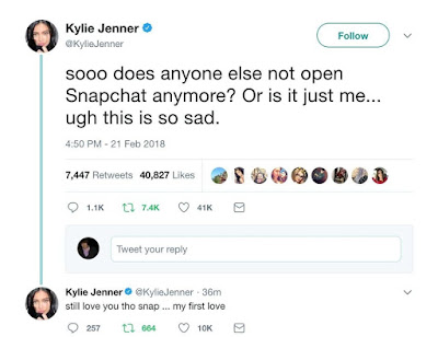 Who cares what Kylie Jenner said about Snapchat?