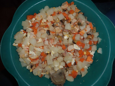 ENSALADA DE MARISCOS CON MEJILLONES CALVO