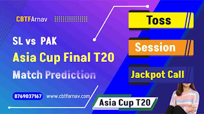 SL vs PAK Final Asia Cup T20 Today Match Prediction 100% Sure - 11-Sep