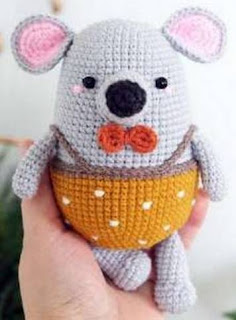 PATRON GRATIS RATON AMIGURUMI 37996