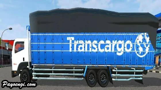 mod bussid truck isuzu giga tronton long bak