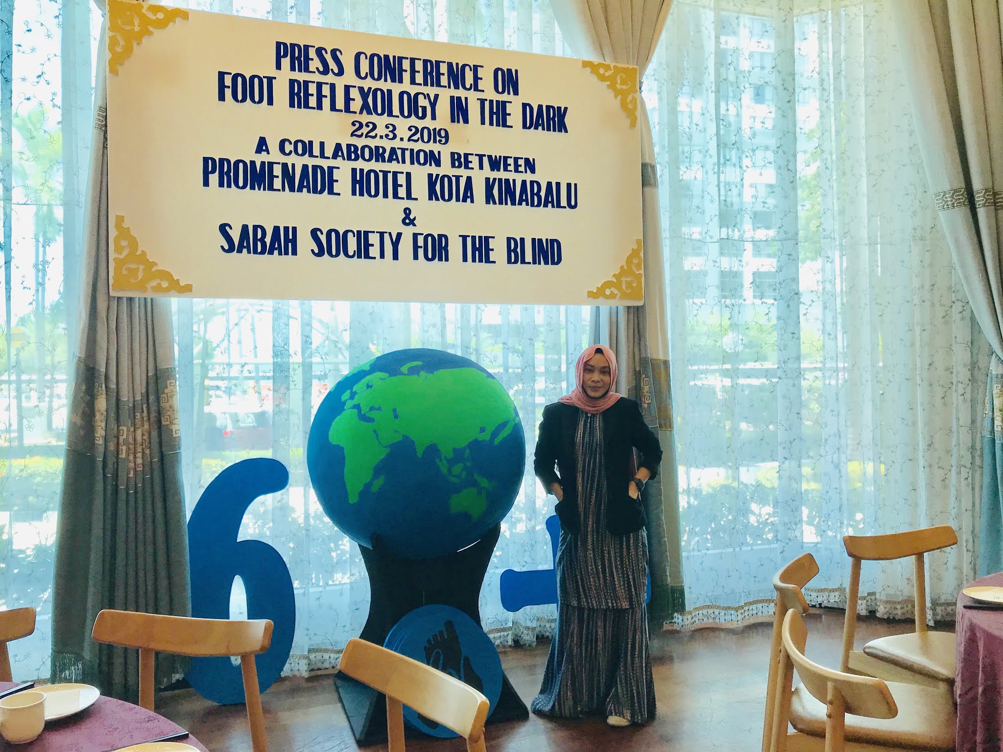 Foot Reflexology In The Dark By Sabah Society For The Blind at Promenade Hotel Kota Kinabalu