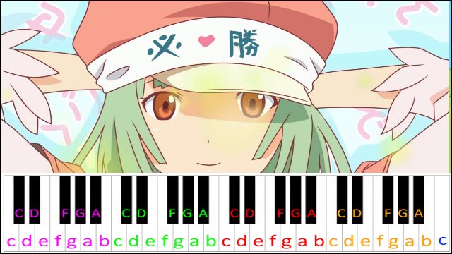 Renai Circulation by Kana Hanazawa Piano / Keyboard Easy Letter Notes for Beginners