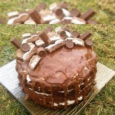 KINDER CHOCOLATE CAKE , HOW TO MAKE