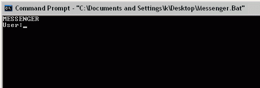 Chat with Friends through Command Prompt - Hacking Point