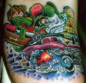 Cars tattoo