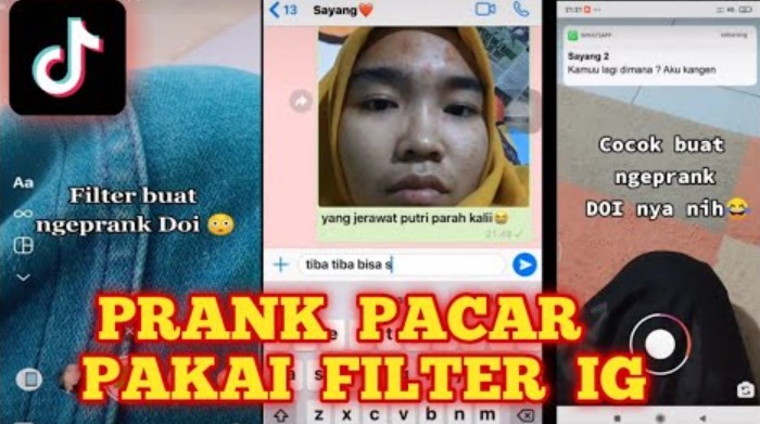 Filter Ig Prank Pacar