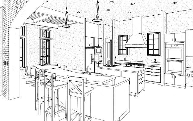 modern kitchen layout designs with stainless steel appliances and modern kitchen bar design with bar stools and modern sink plans ideas photos. open modern kitchen dining room layout design with modern island and granite countertops plans ideas pictures
