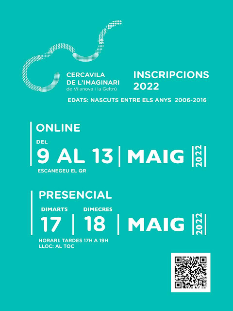 Inscripcions a la Cercavila de l'Imaginari del 2022