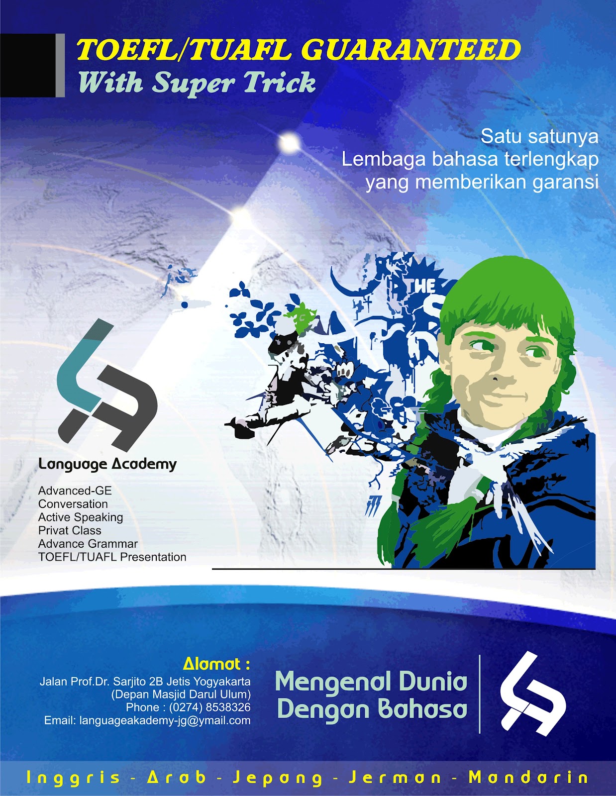 Secangkir Teh Poci: Contoh Design Poster dan Pamflet