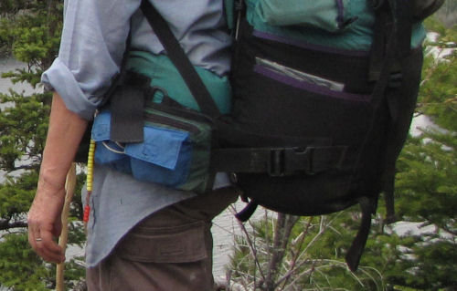 backpacker belt pack