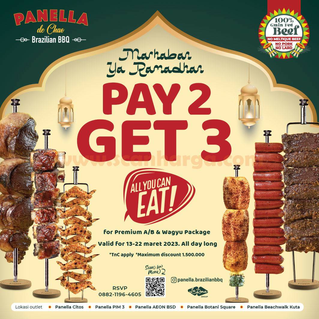 Promo PANELLA SPESIAL RAMADHAN – BELI 2 GRATIS 1