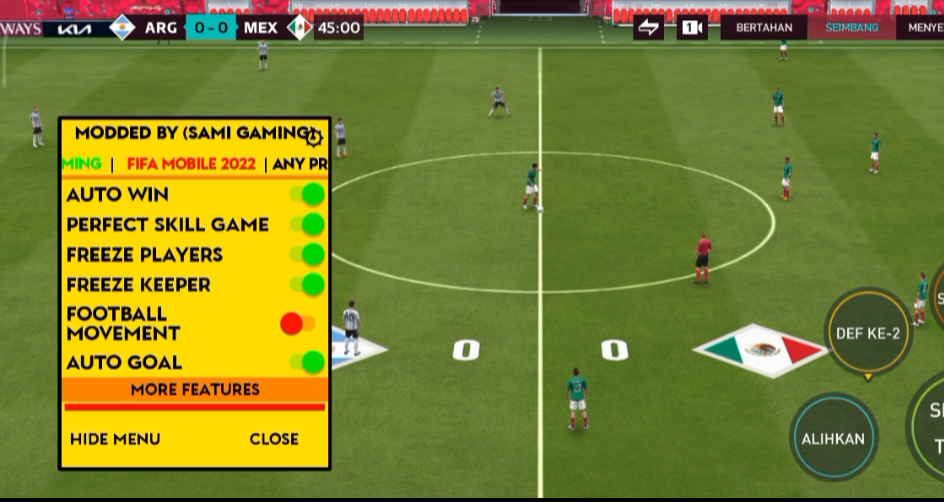 FIFA Mobile Mod Menu
